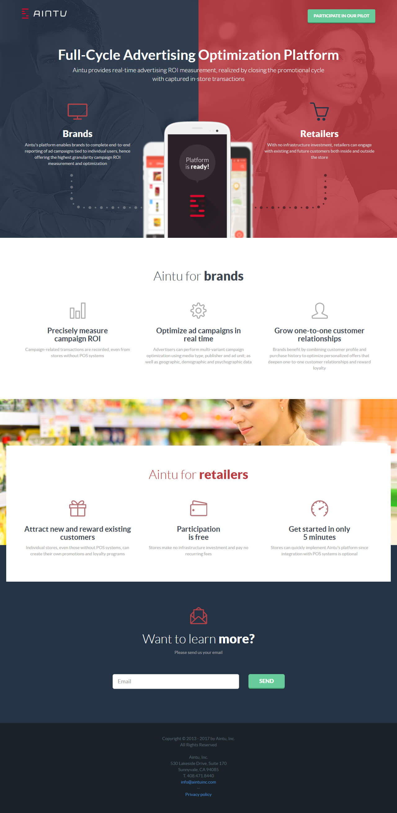 affordable landing page design